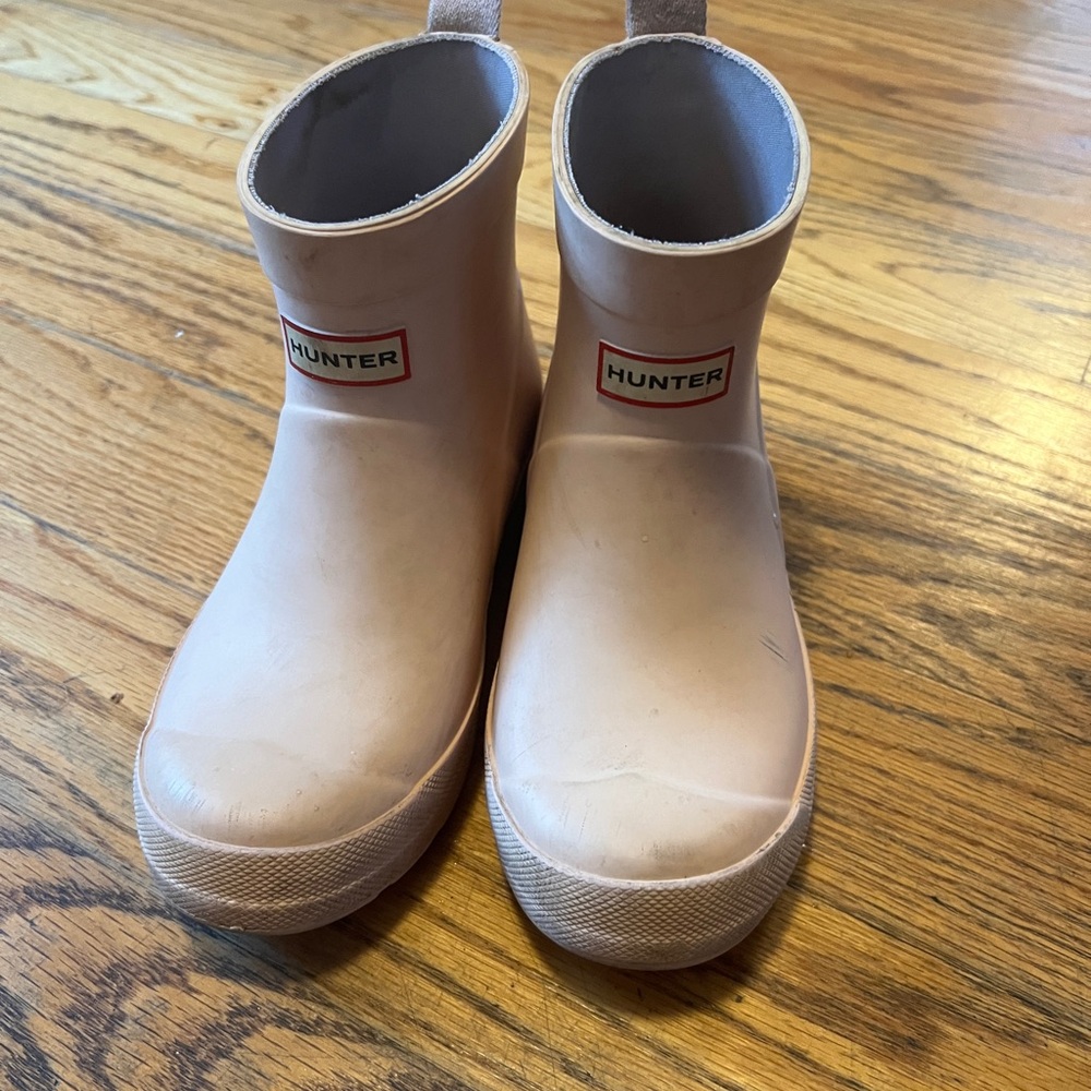 Hunter Kids Blush Pink Boots
